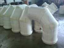 CODO PVC HIDRAULICO METRICO DE 14" X 90